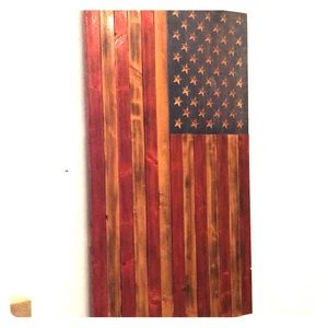 Wooden flag
